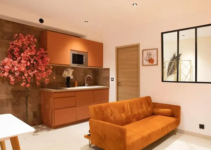 Lägenhet Bulle Ocre, Renove & Climatise Dans Le Centre Nîmes